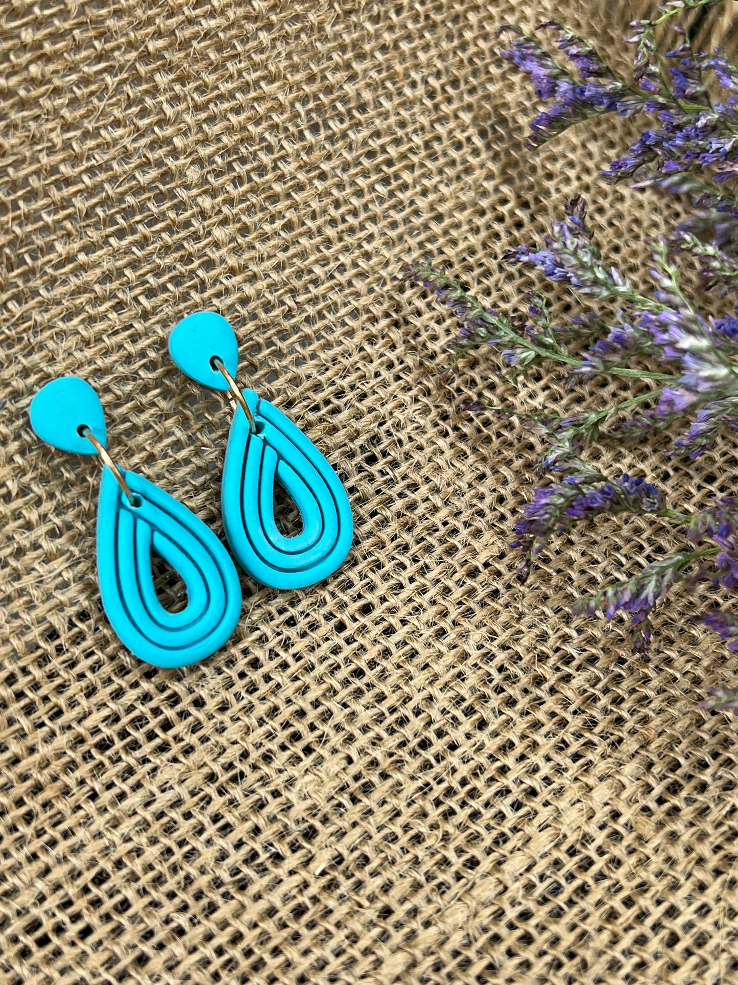 Mini Dangles in Turquoise