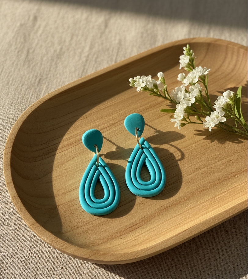 Mini Dangles in Turquoise