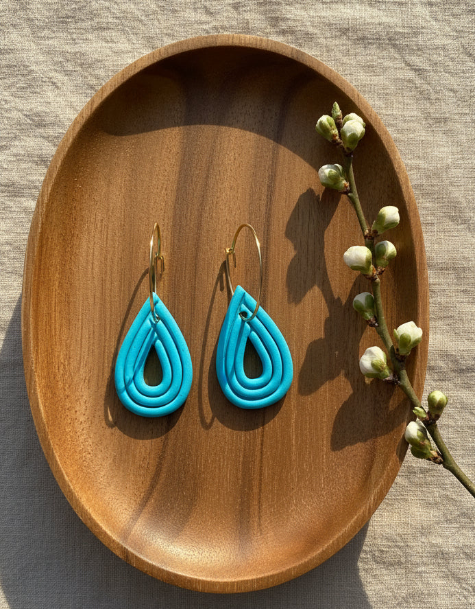 Mini Dangles in Turquoise