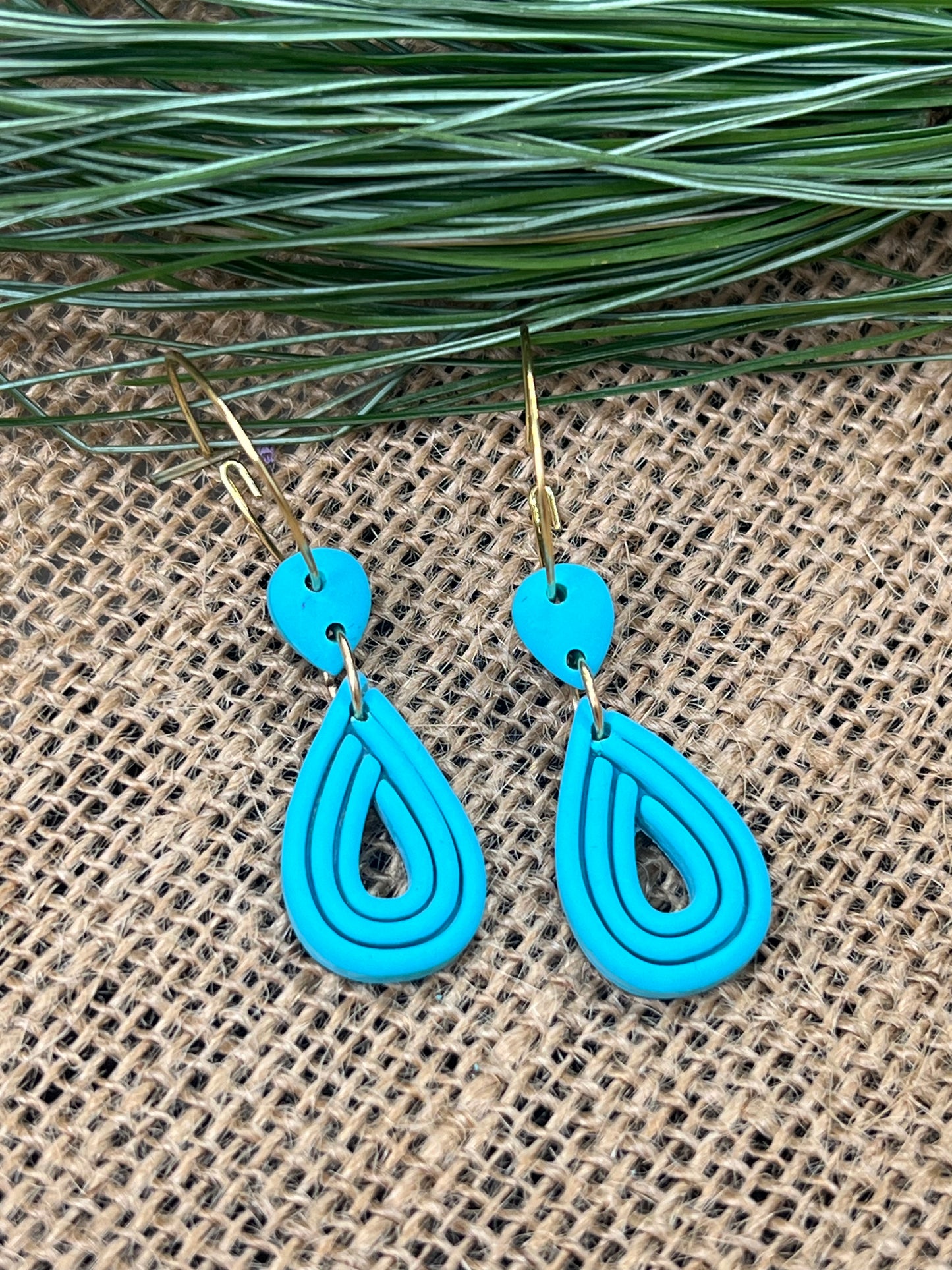 Mini Dangles in Turquoise