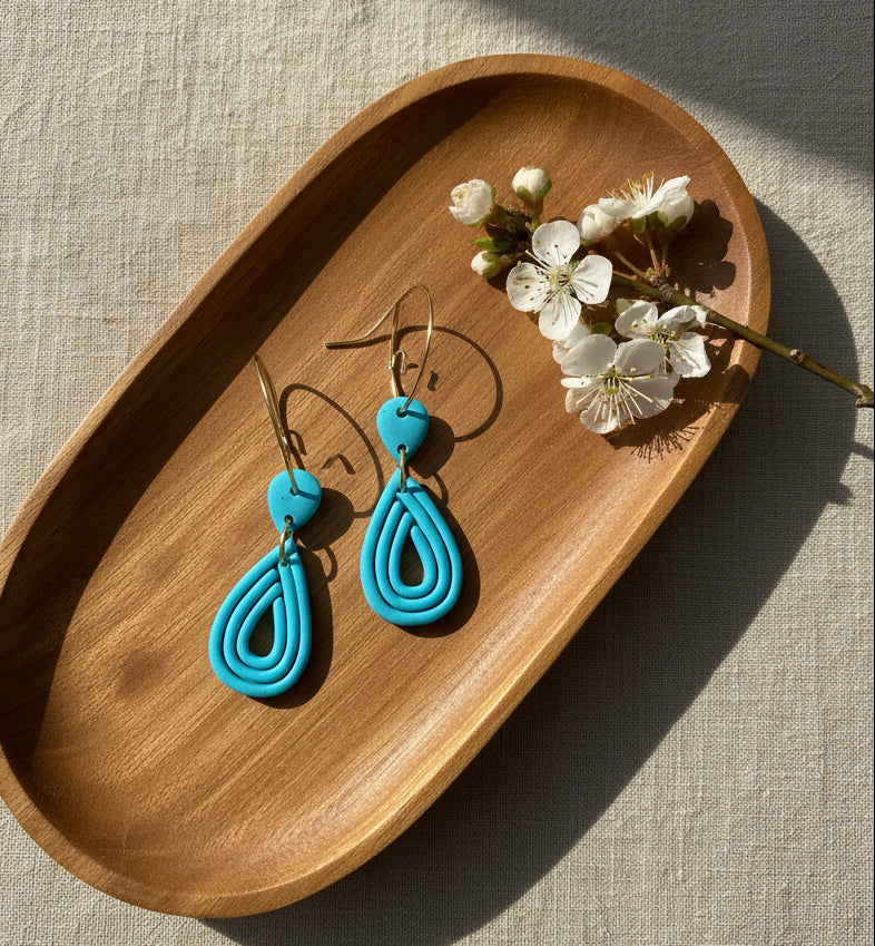 Mini Dangles in Turquoise