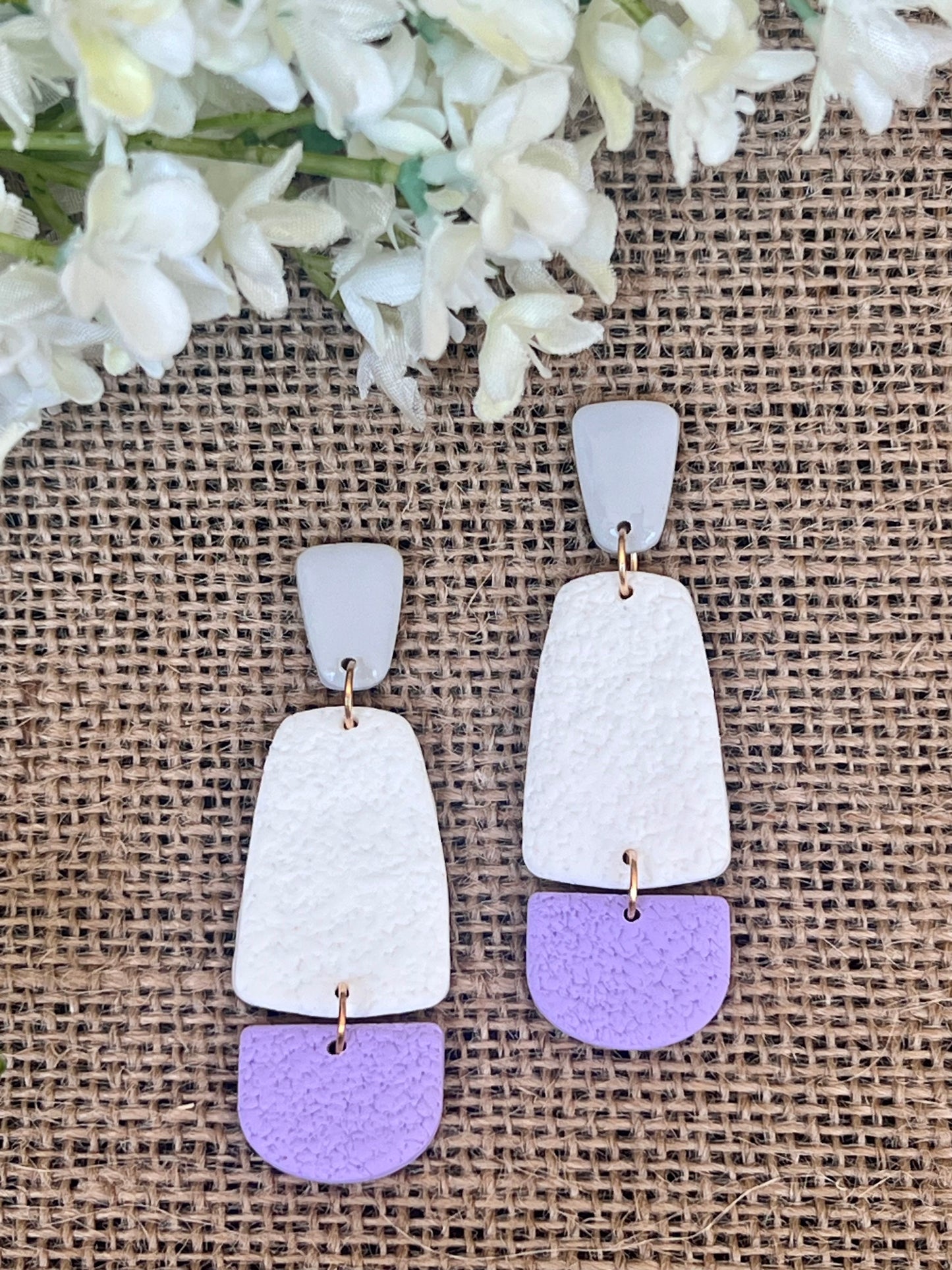 Abstract Dangle Earrings
