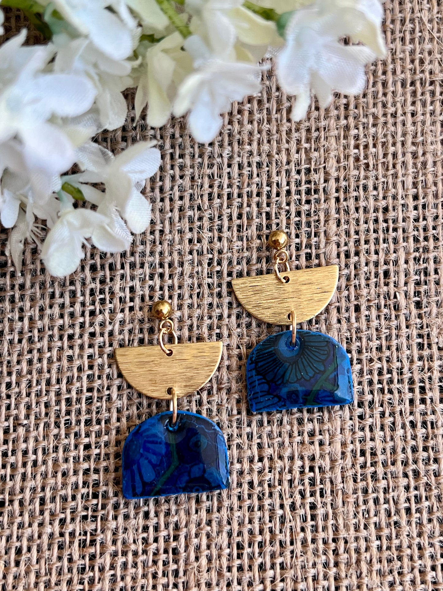 Floral Dangle Earrings