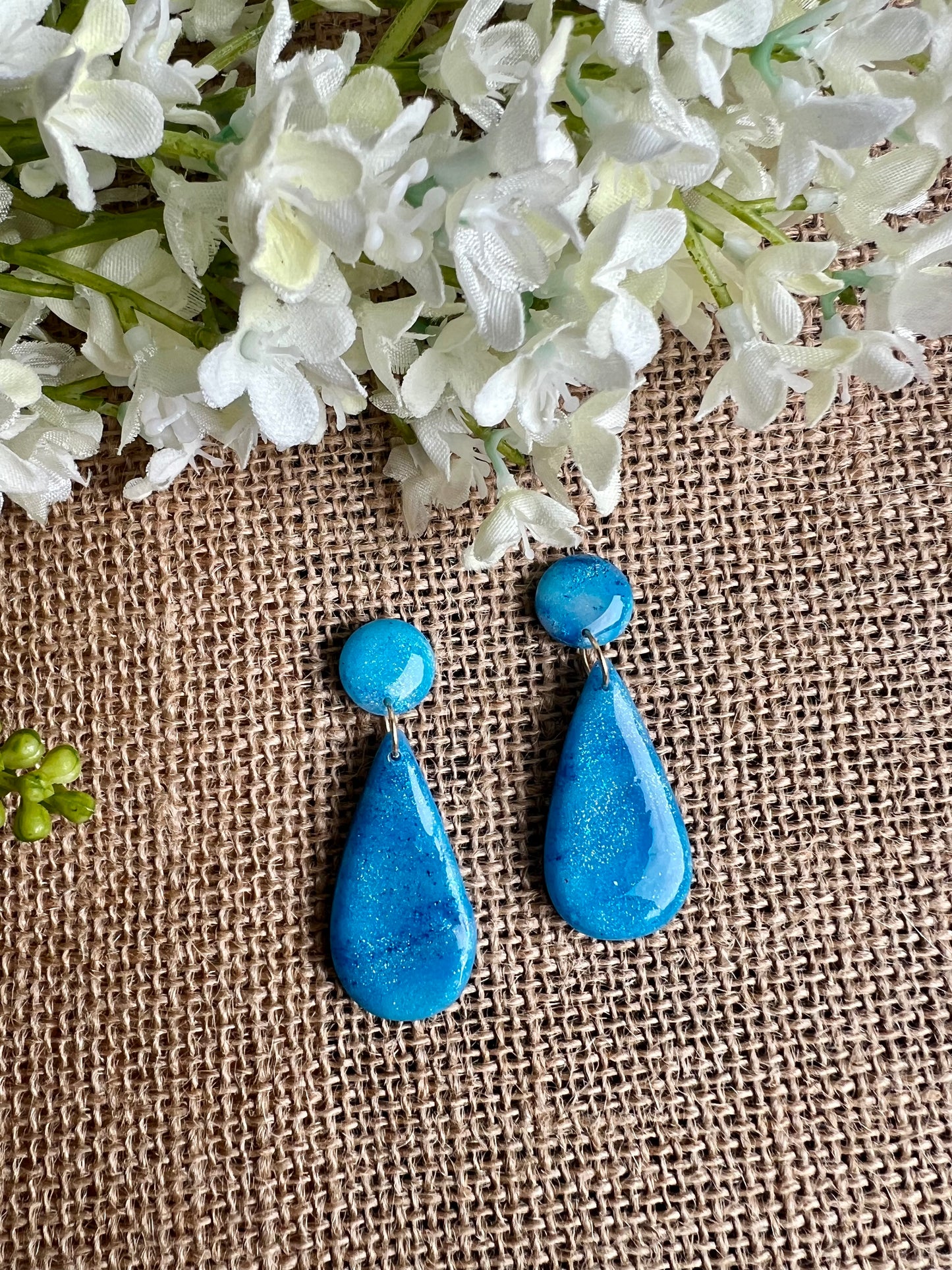 Summer Dangle Earrings in Turquoise
