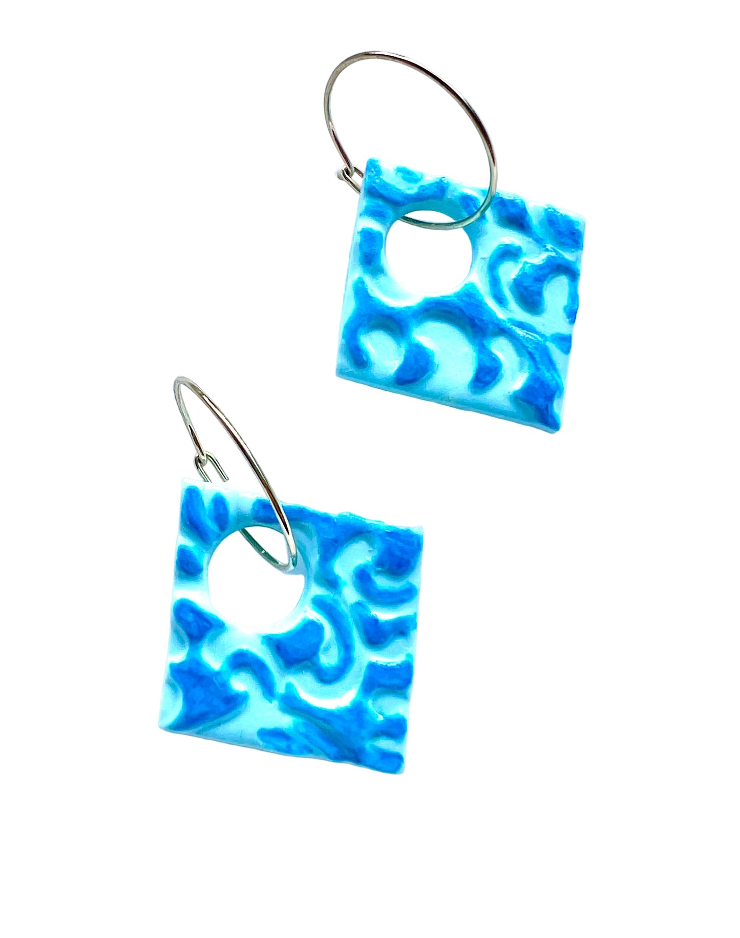 Dangle Earrings in Turquoise