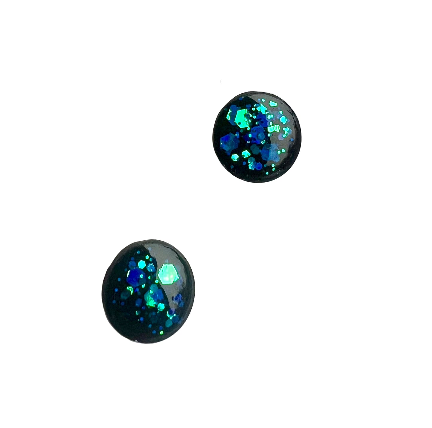 Sparkling Studs in Turquoise