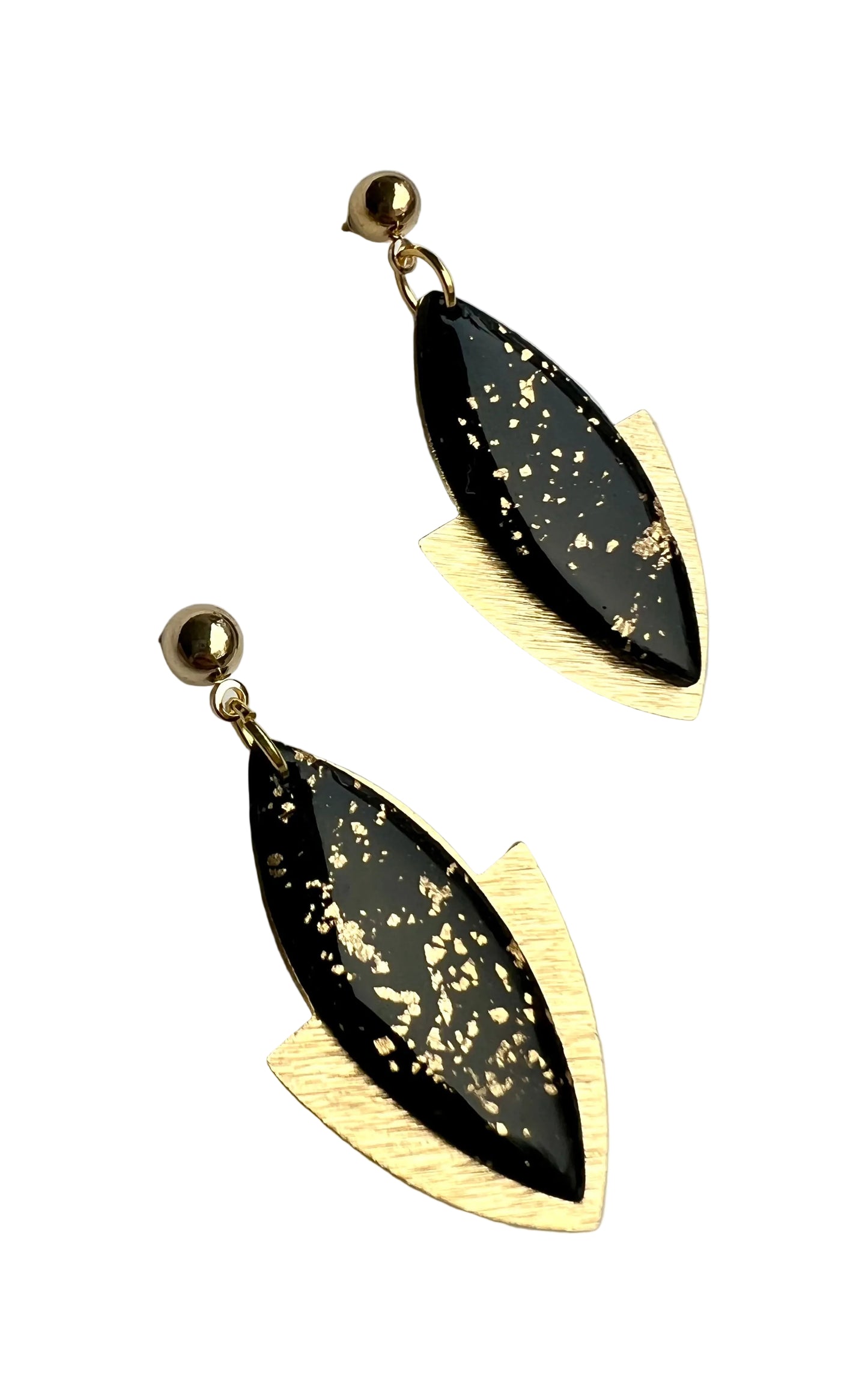 Black and Gold Dangles