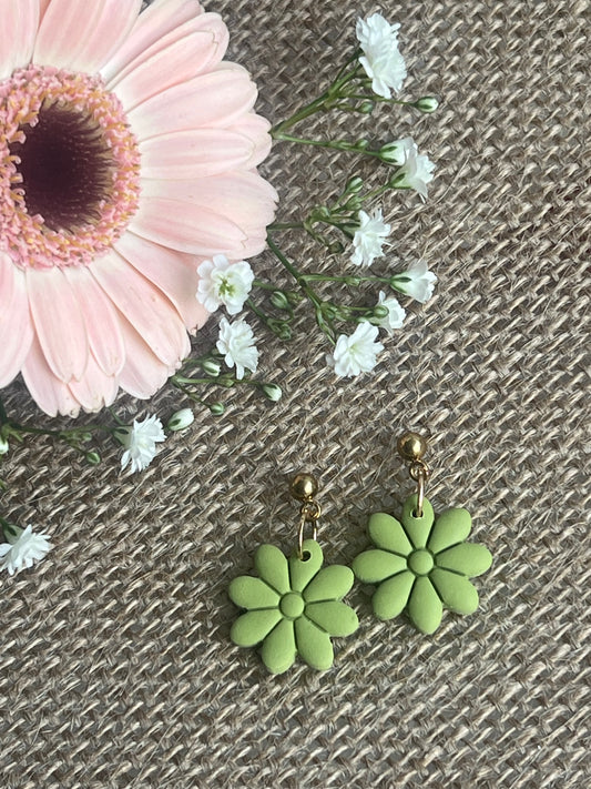 Flowers Dangles in Green.