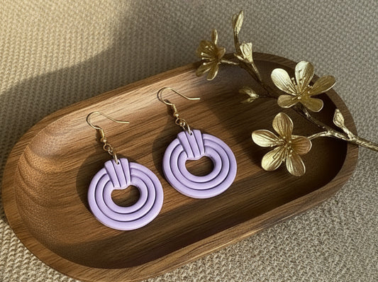 Dangles in Lavender Blue