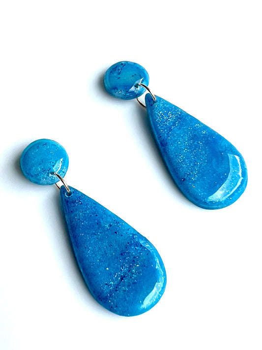 Summer Dangle Earrings in Turquoise
