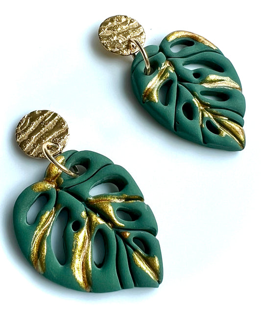 Monstera Leaf Dangles