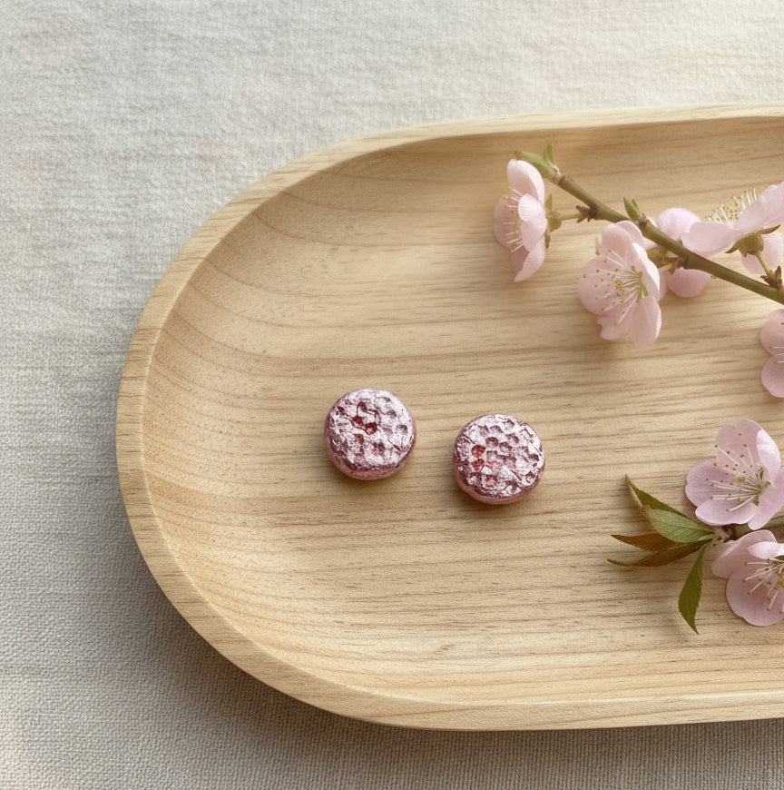 Soft Pink Studs