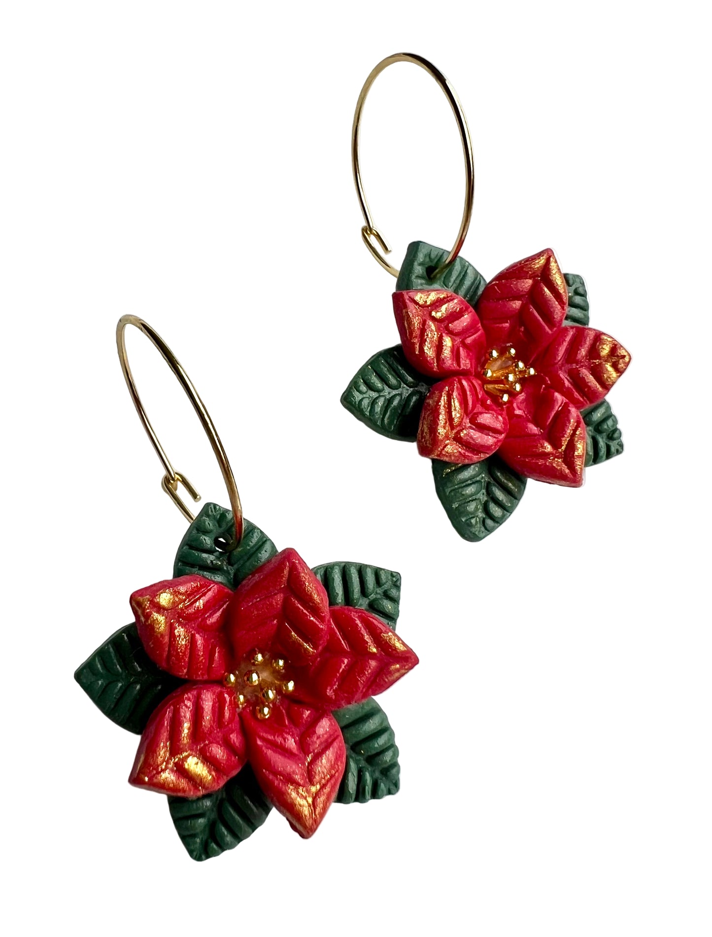Poinsettia Dangles