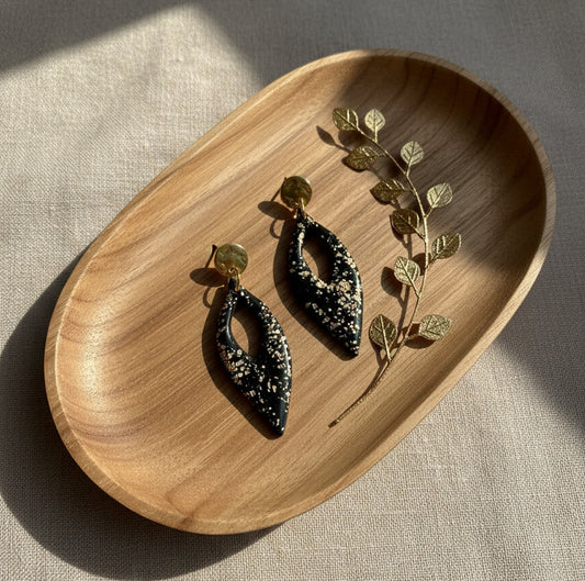 Black and Gold Dangles