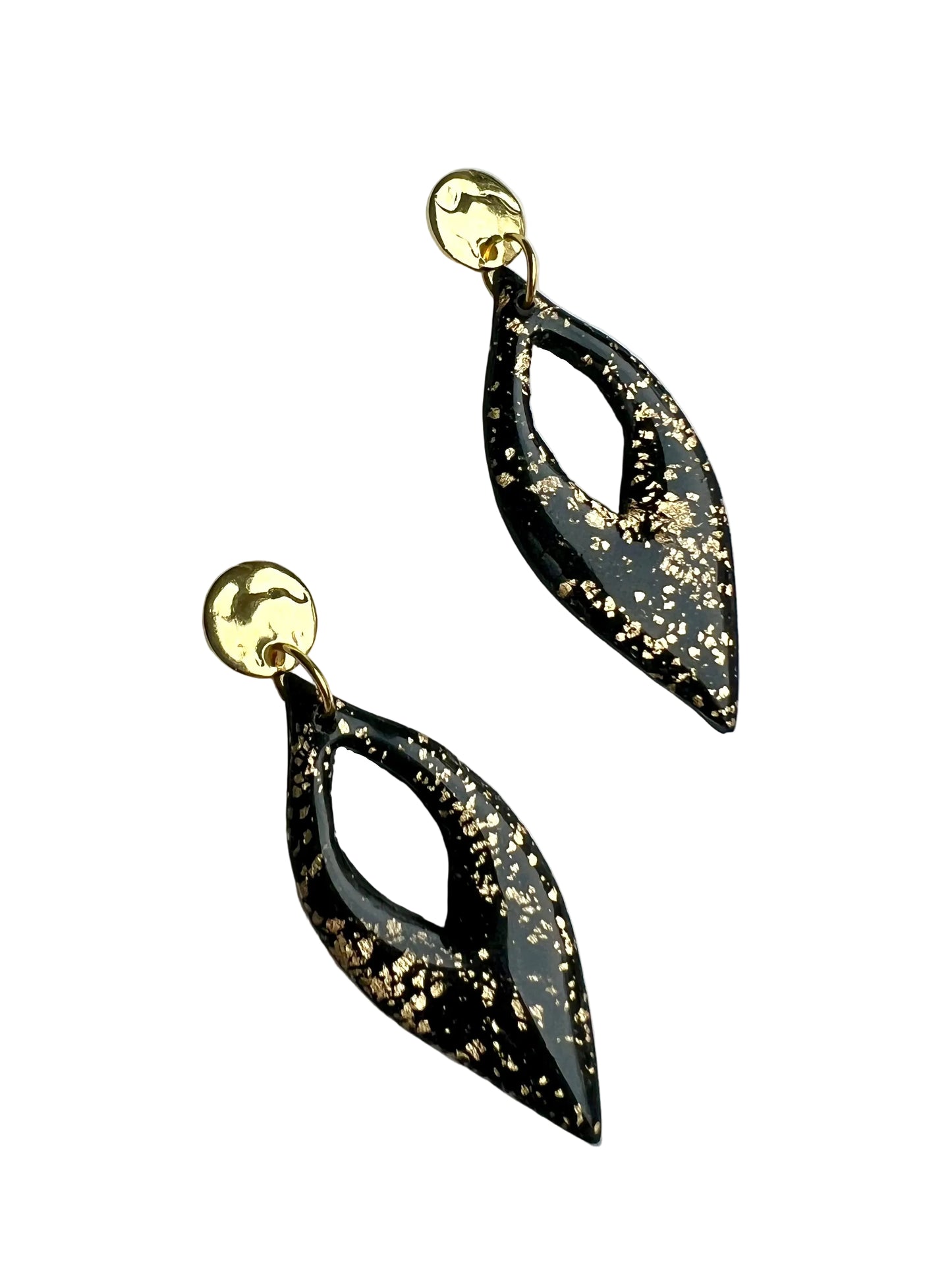 Black and Gold Dangles
