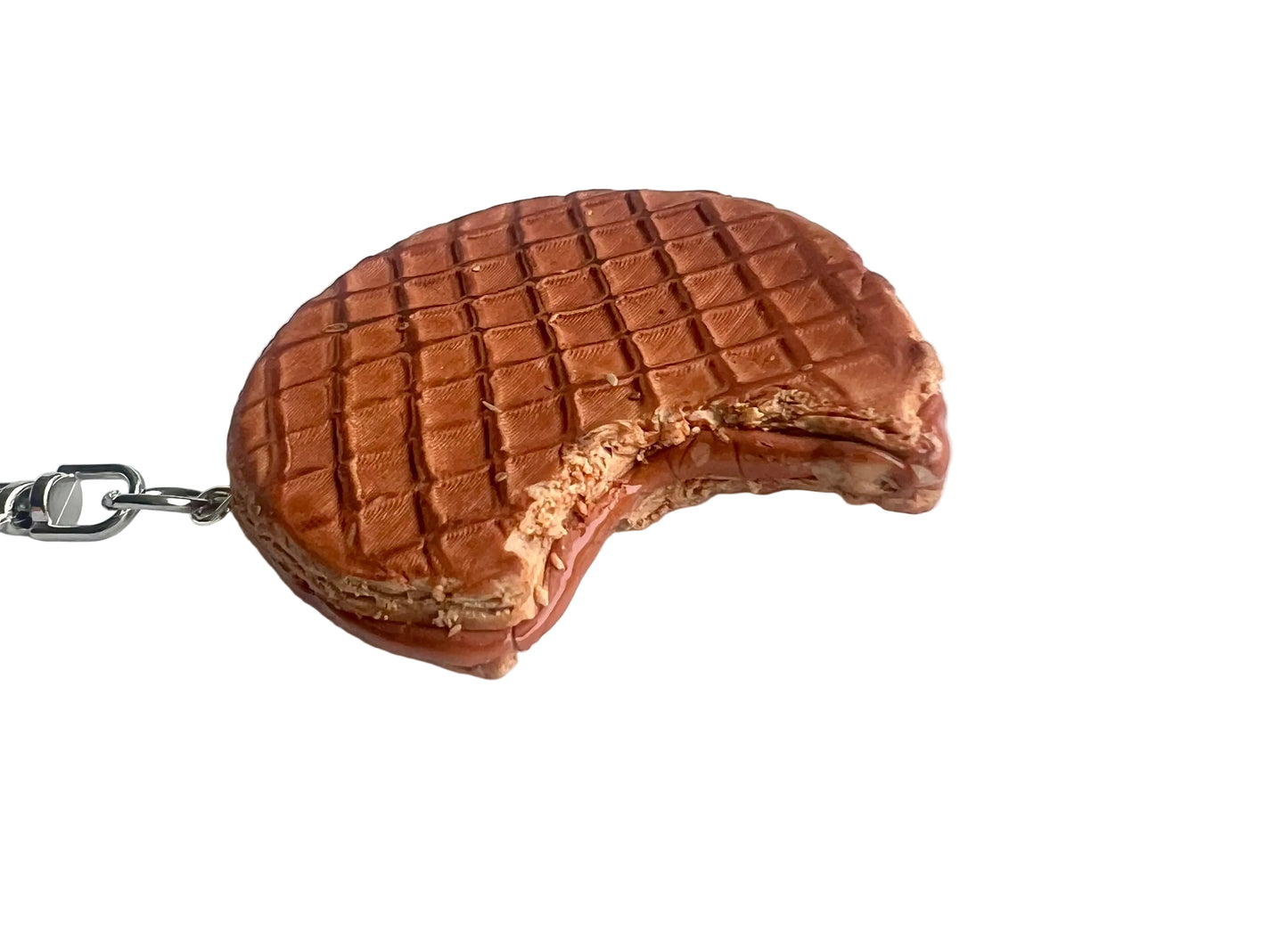 Stroopwafel Keychain