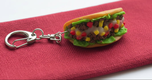 Taco Keychain